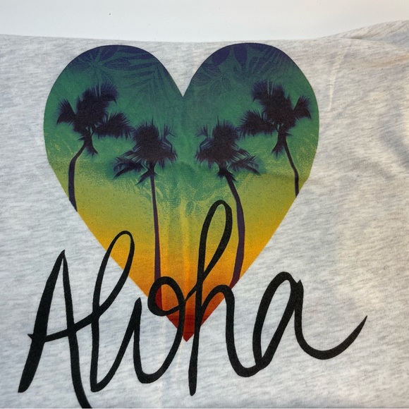 Island Sole Racerback Tank Top, Ash Gray, New w/ tags, Women’s Size L - Picture 4 of 4